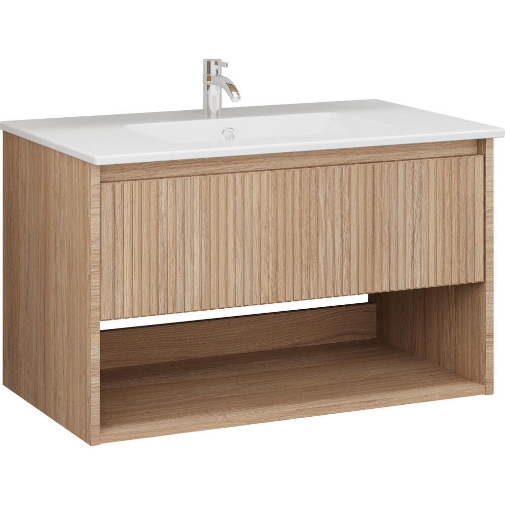 Stylife SKRINKA S UMÝVADLOM, farba duba, farba duba, 80 cm