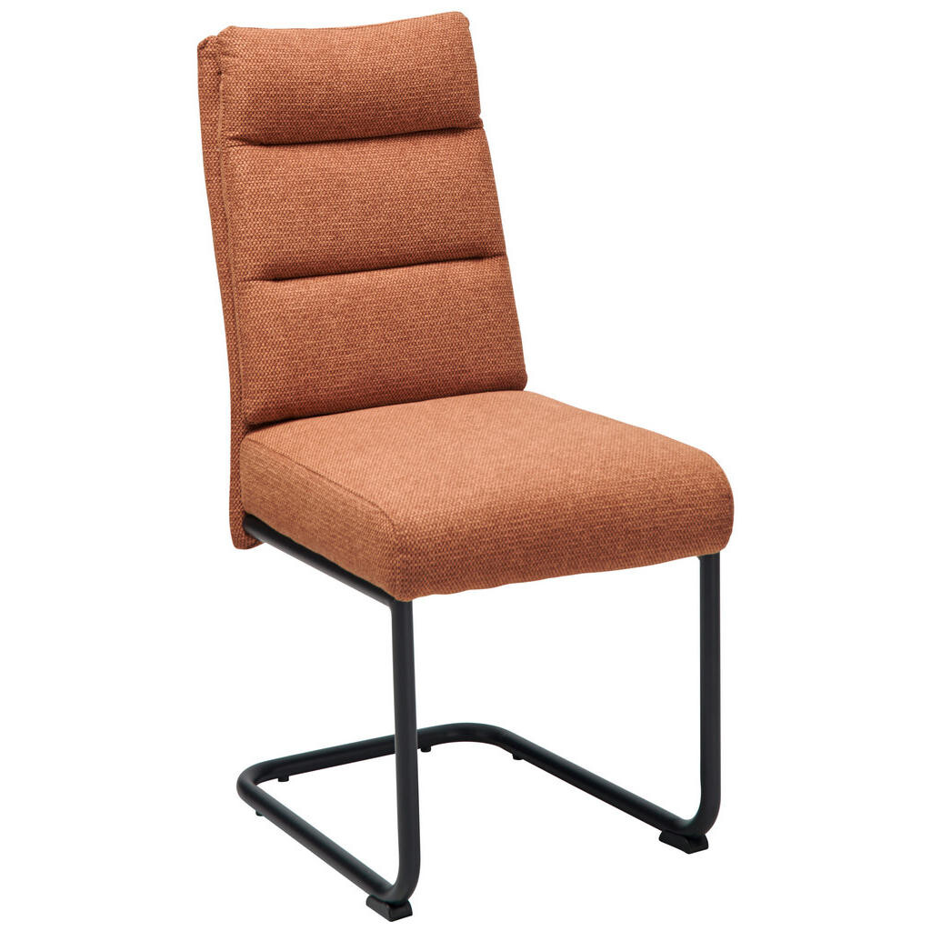 MID.YOU STOLIČKA S PRUŽNÝM PODNOŽÍM, tkaná textília, svetlohnedá