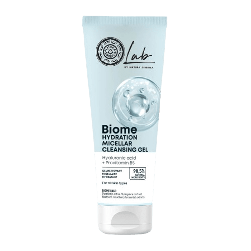 NATURA SIBERICA Lab Biome Hydration Micelárny čistiaci gél 140 ml