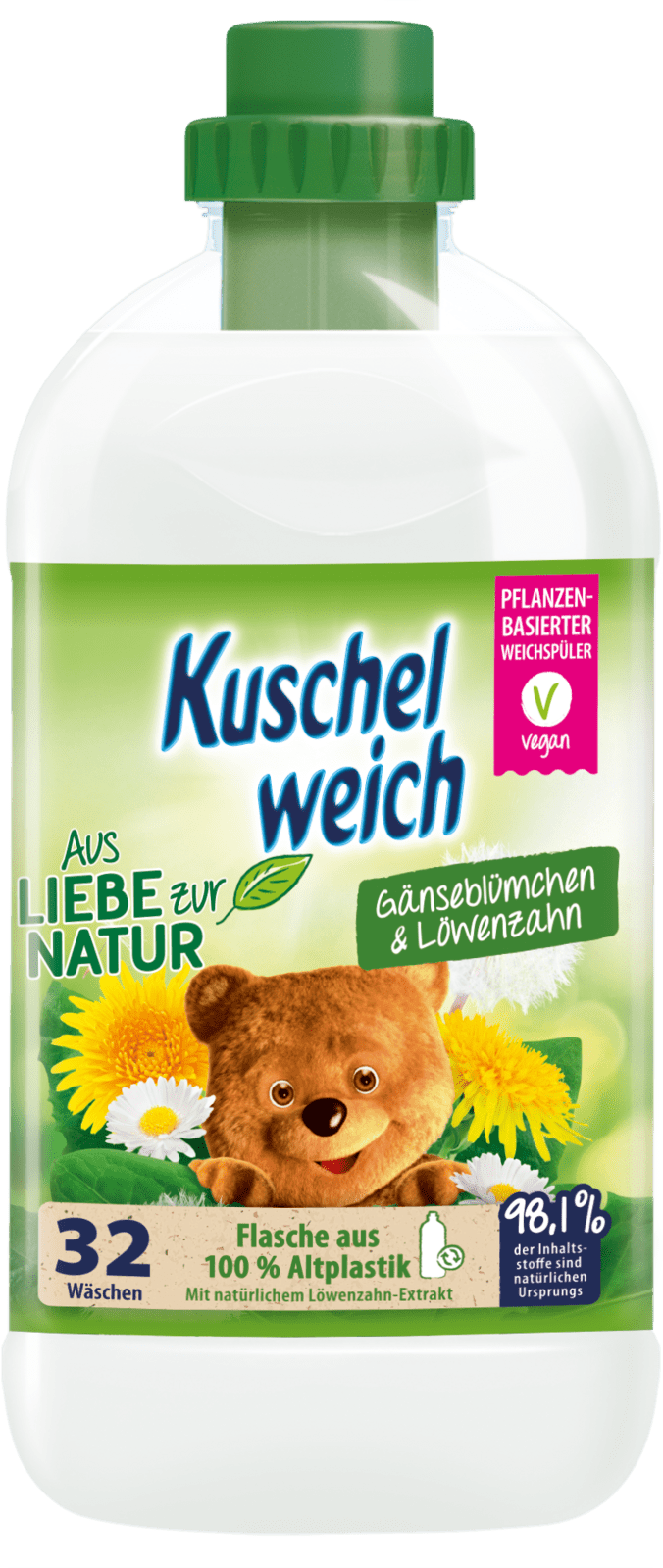KUSCHELWEICH Aviváž s vôňou sedmokrásky a púpavy 750 ml