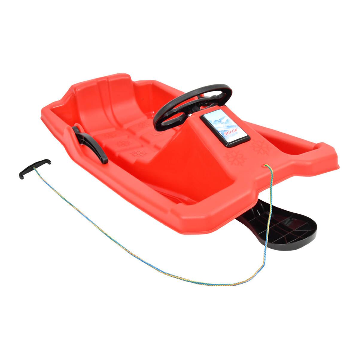 Bob plastový Sulov Kvido - červený