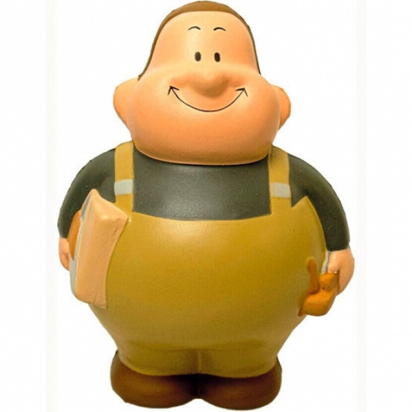 Antistresová loptička Squeezies Tesár - coyote