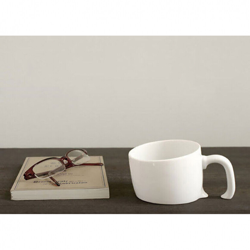 Potápajúci hrnček - biely