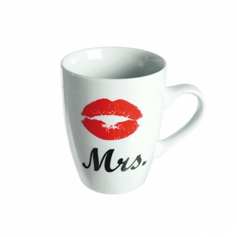 Hrnček Mrs. - biely