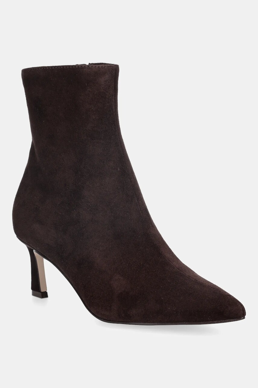 Semišové topánky Steve Madden Lulah hnedá farba, na vysokom podpätku, 11003282