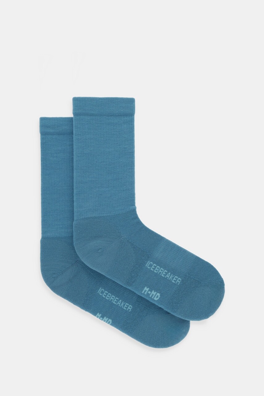 Vlnené ponožky Icebreaker Lifestyle Light Crew zelená farba, IBIBN3270HB1