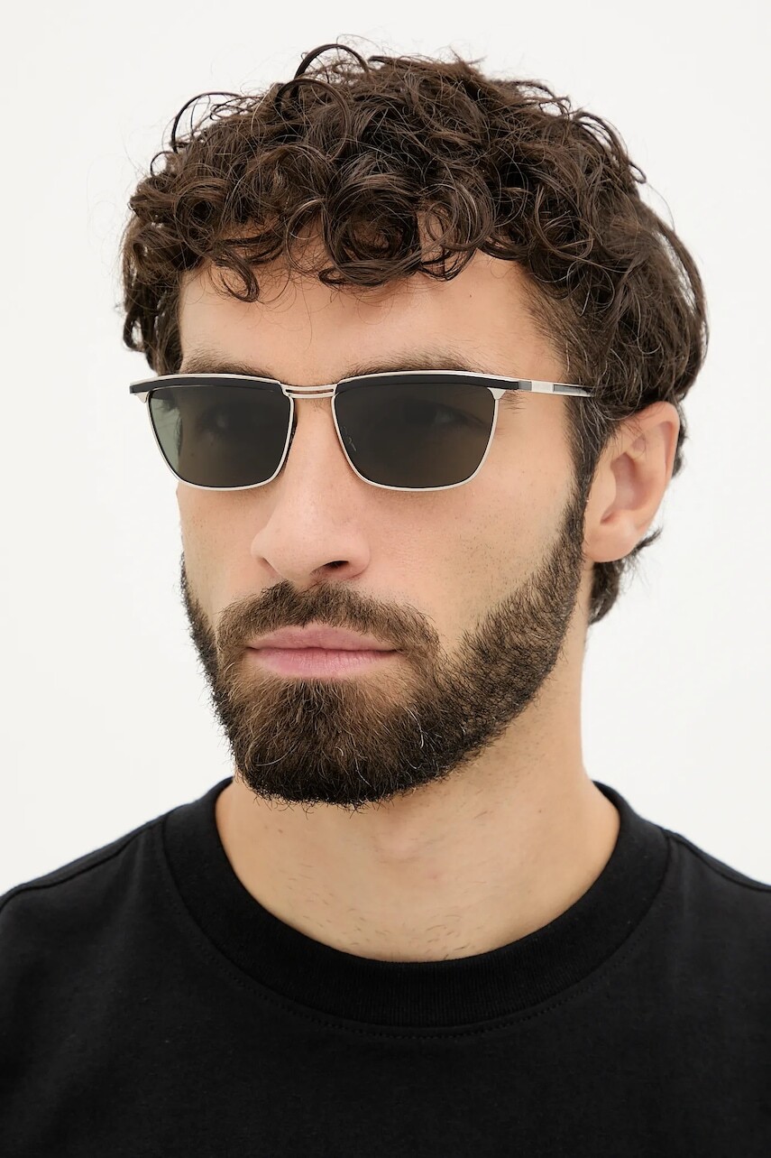 Slnečné okuliare Saint Laurent JOE strieborná farba, SL 795