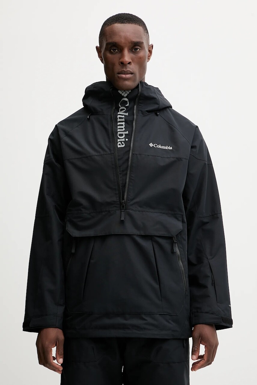 Lyžiarska bunda Columbia Coreshot čierna farba, 2133991