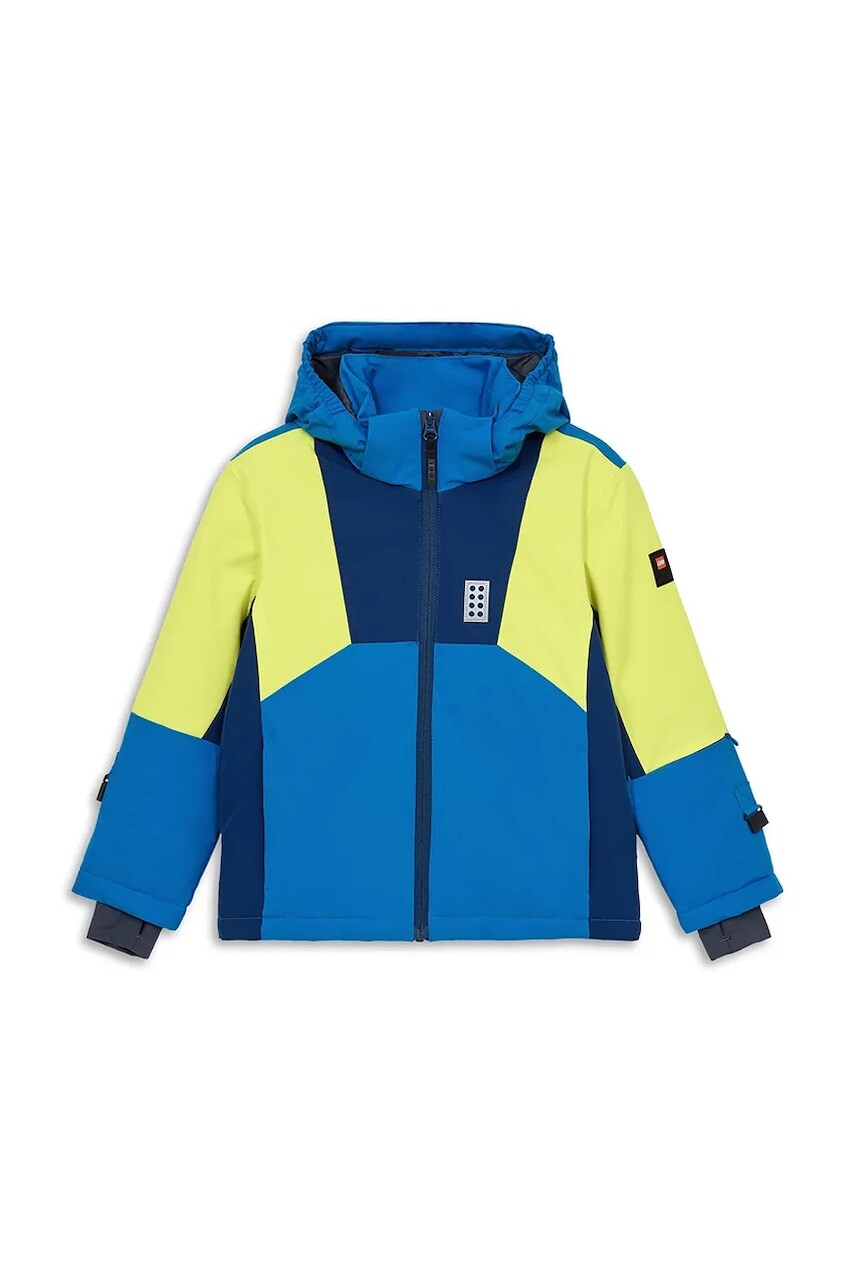 Detská bunda Lego LWJAZ 801 modrá farba, 11010973