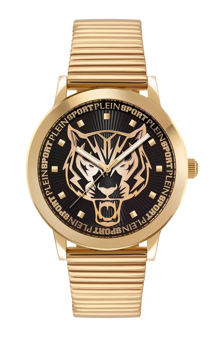 Hodinky PLEIN SPORT pánske, zlatá farba, PSKDA0924