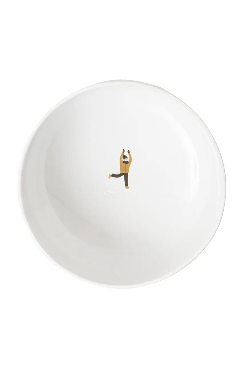 Ozdobná misa Raeder biela farba