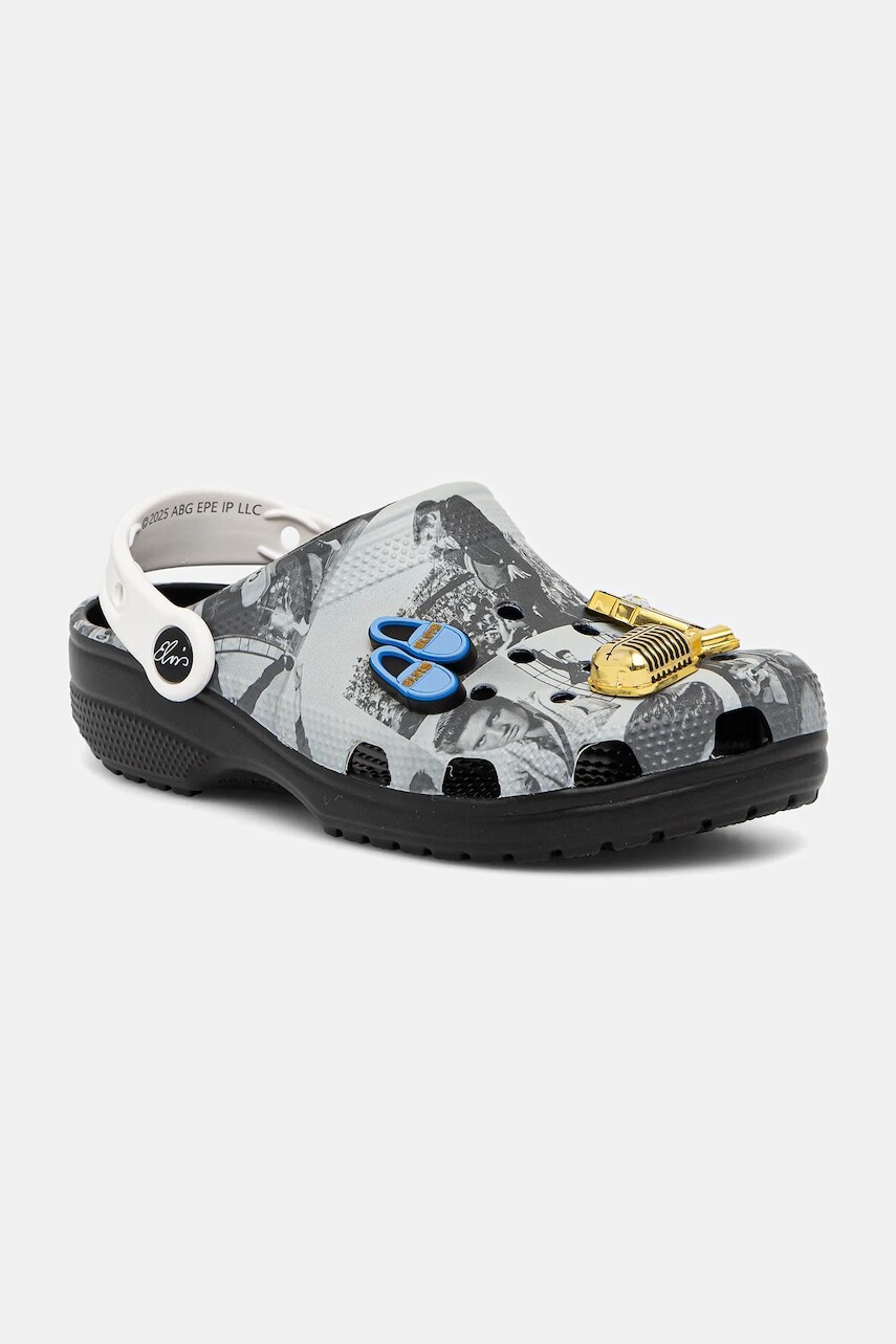 Šľapky Crocs Classic Elvis Clog šedá farba, 211418