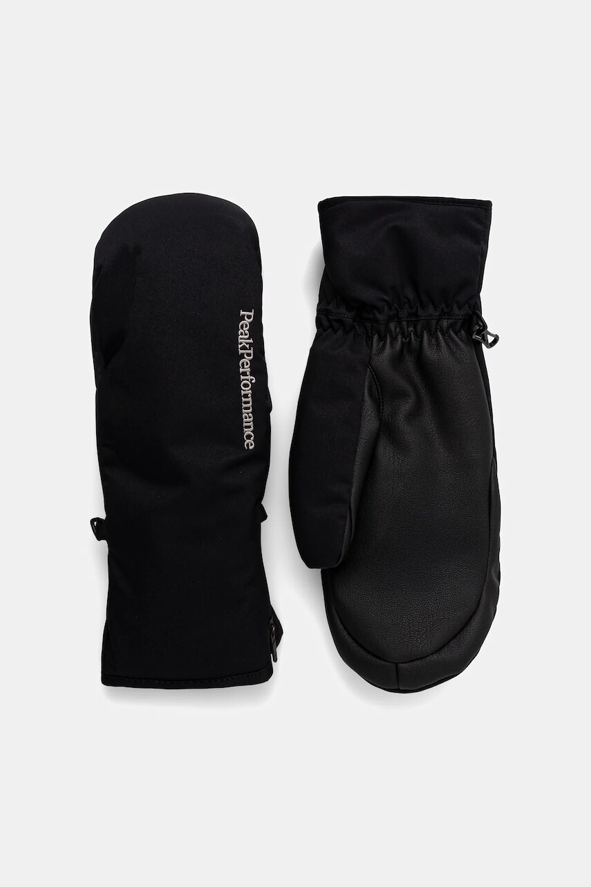 Rukavice Peak Performance čierna farba, G80842