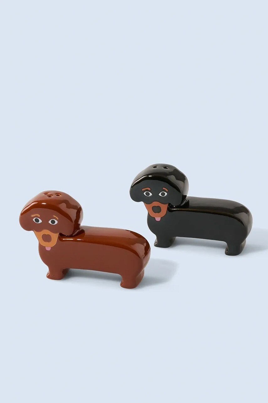 Soľnička a korenička Fluid Market 5,5 x 8,5 x 2,5 cm viac farieb