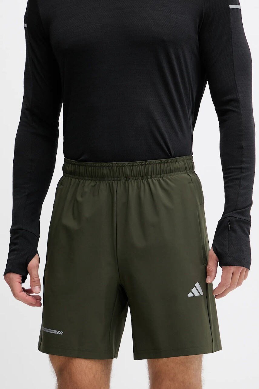 Tréningové šortky adidas Performance Training Essentials Holiday zelená farba, KA7862