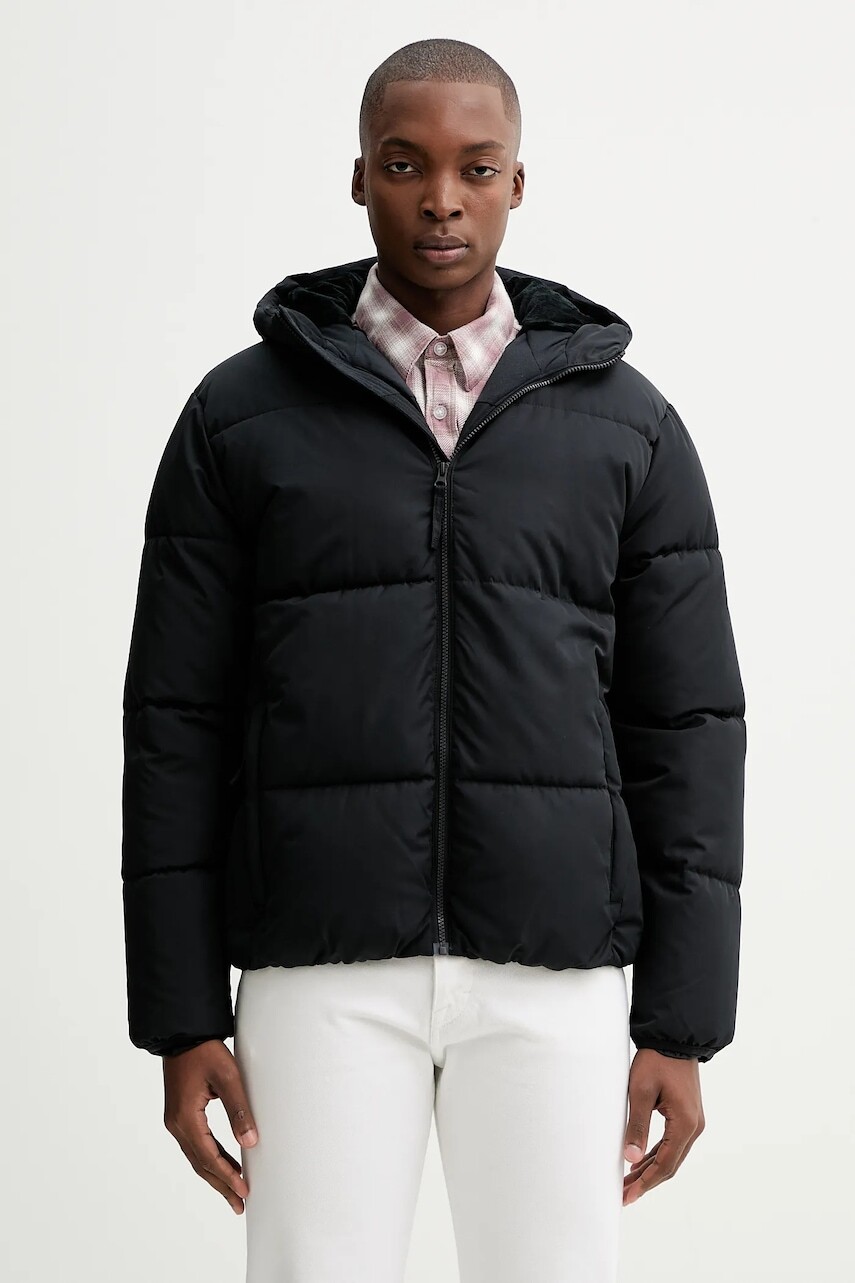 Bunda Hollister Co. čierna farba, KI332-5063-900