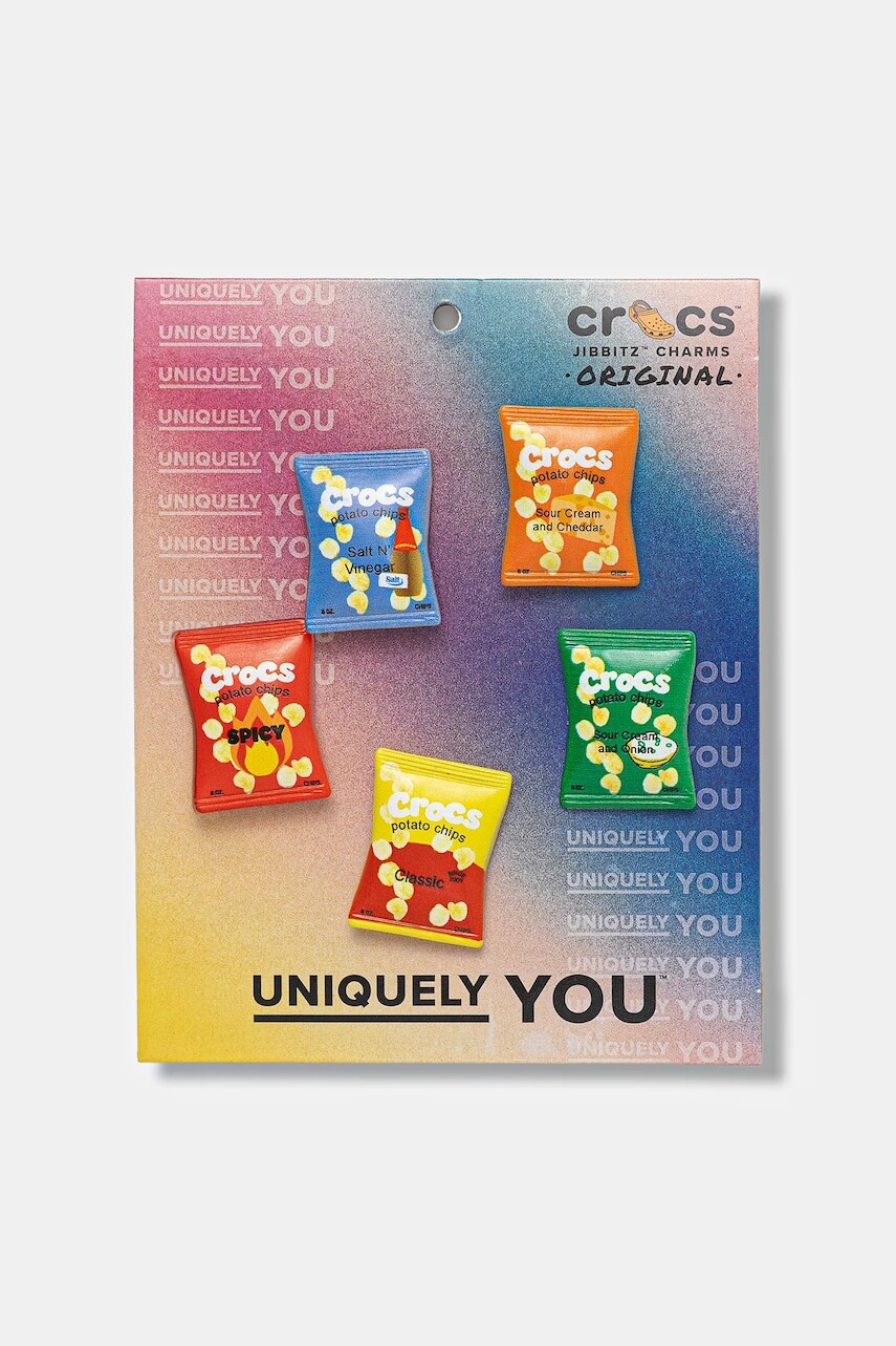 Odznaky na topánky Crocs Chip Variety 5-pak 10015977