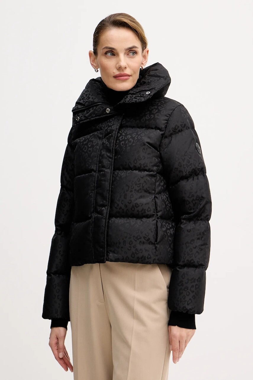Páperová bunda Colmar čierna farba, zimná, 2189.4ZO