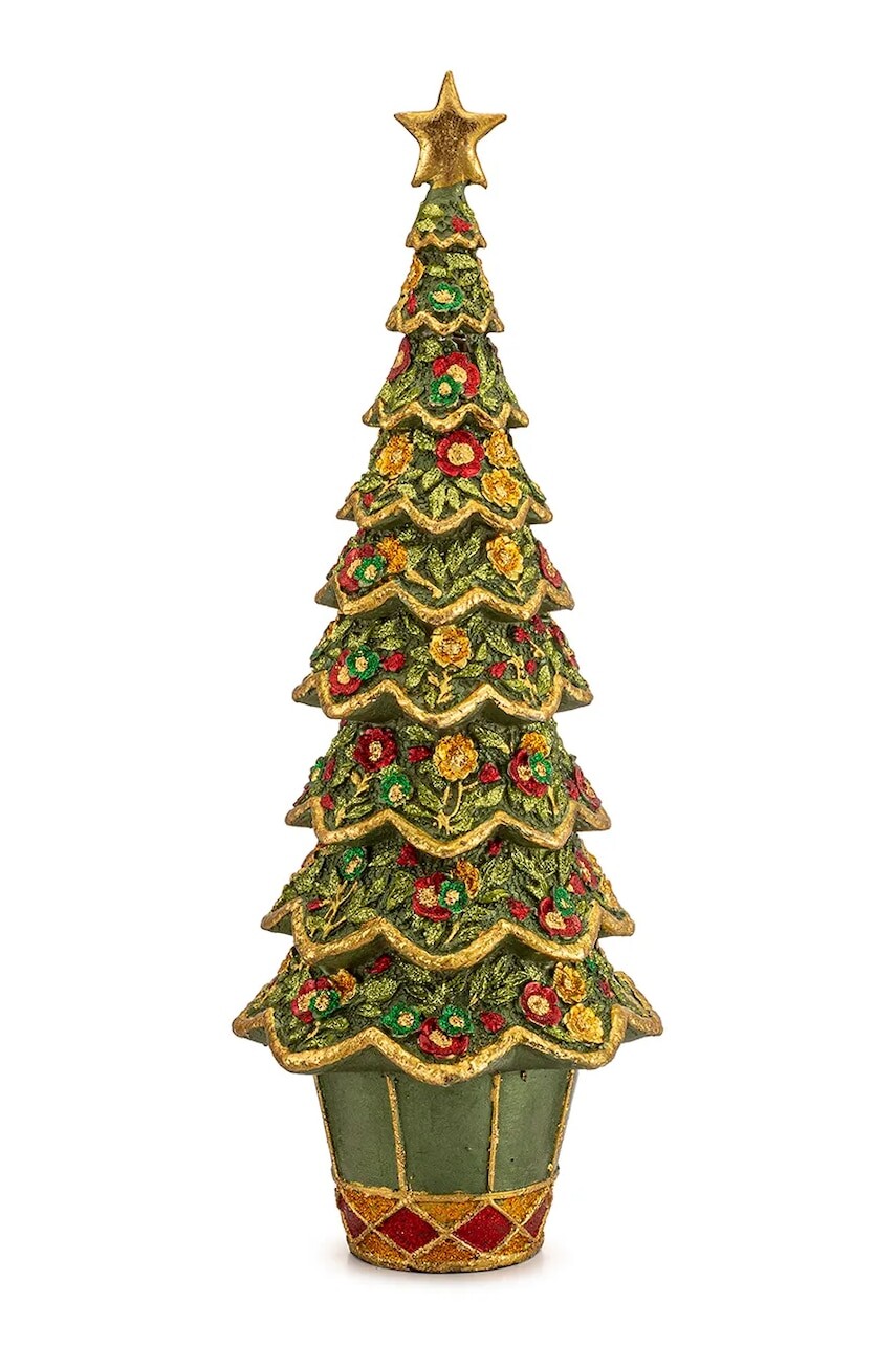 Ozdobný vianočný stromček Palais Royal 33 cm zelená farba