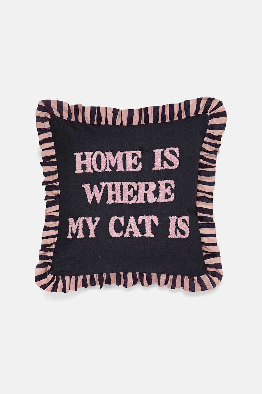 Dekoratívna obliečka na vankúš Medicine tmavomodrá farba