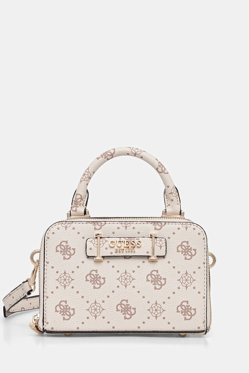 Kabelka Guess SILIA béžová farba, HWGP98 90760
