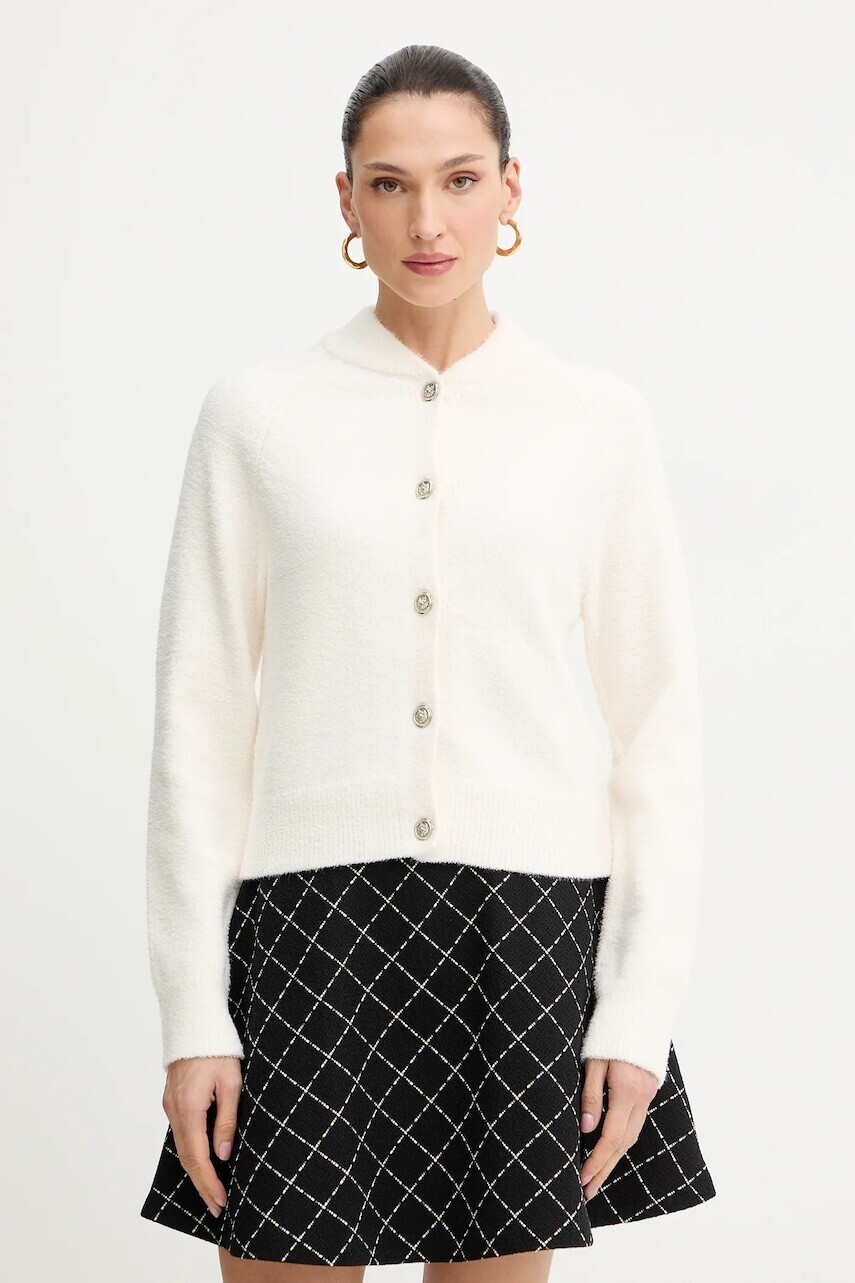 Kardigán Morgan béžová farba, MPACK