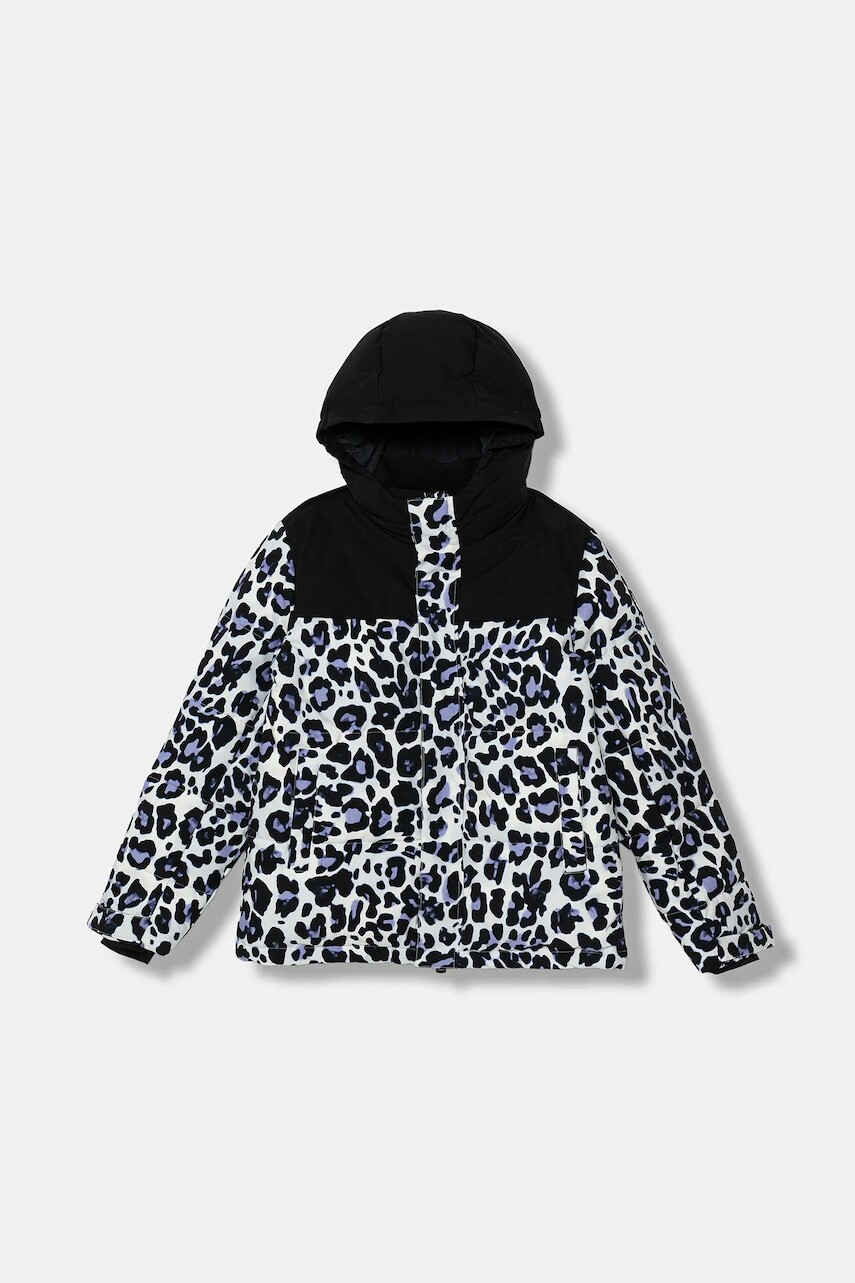 Bunda EA7 Emporio Armani fialová farba, 7B000114 AF14794