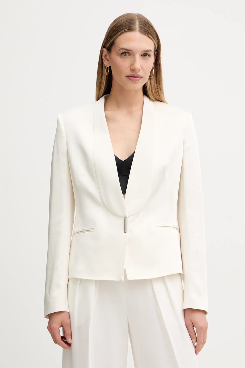 Sako BOSS béžová farba, jednoradové, jednofarebné, 50548290