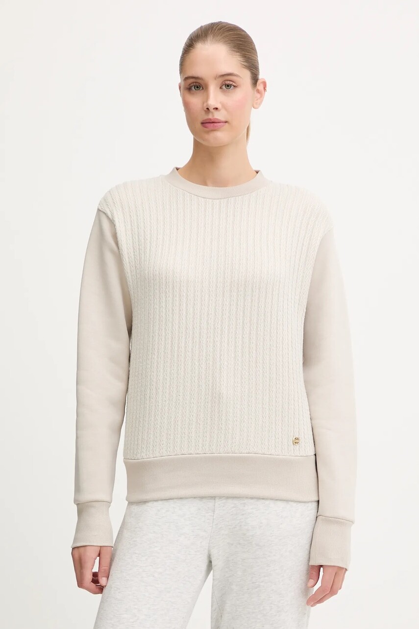 Mikina Colmar béžová farba, jednofarebná, 9265R.9ZX