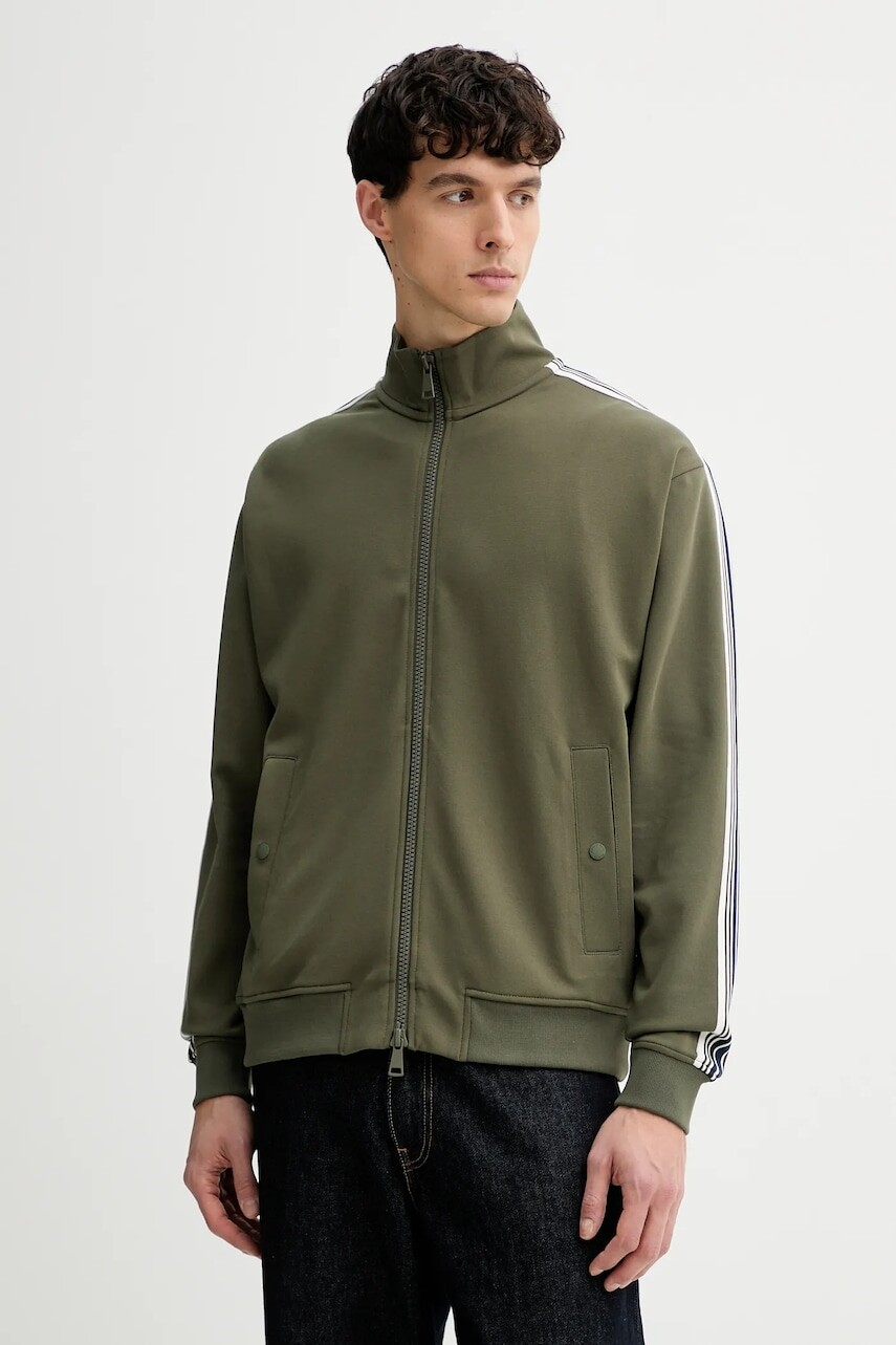 Mikina Marc O'Polo zelená farba, 5000007720