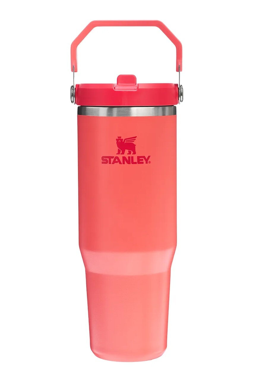 Termo hrnček Stanley The IceFlow™ Flip Straw 2.0 Tumbler 0,89 L ružová farba