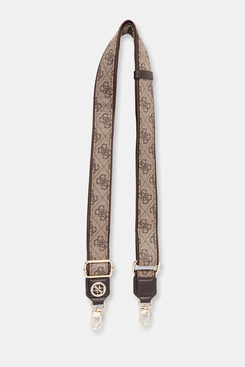 Remienok na telefón Guess hnedá farba, GUUCNP4DGMW