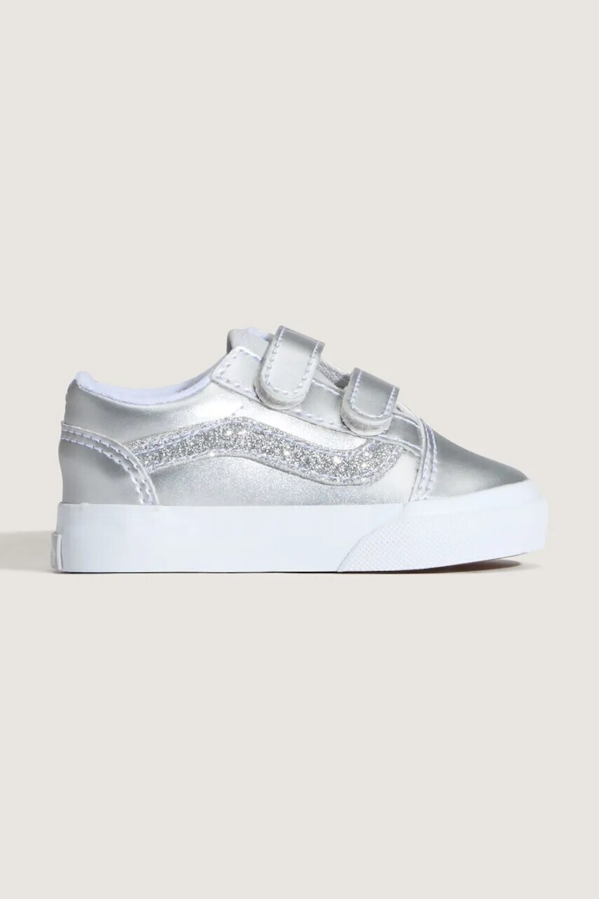 Detské tenisky Vans Old Skool V strieborná farba, VN000CTG7VF1