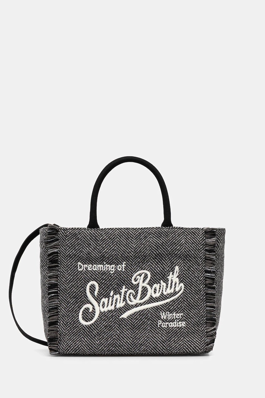 Kabelka MC2 Saint Barth čierna farba, COL0029