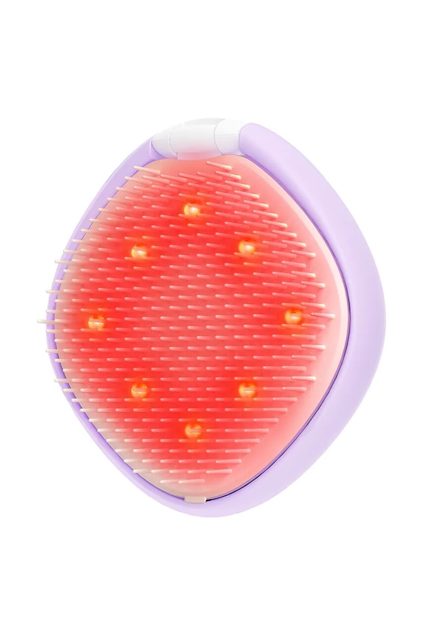 Kefa na vlasy s led osvetlením FOREO Flip Play Advanced fialová farba