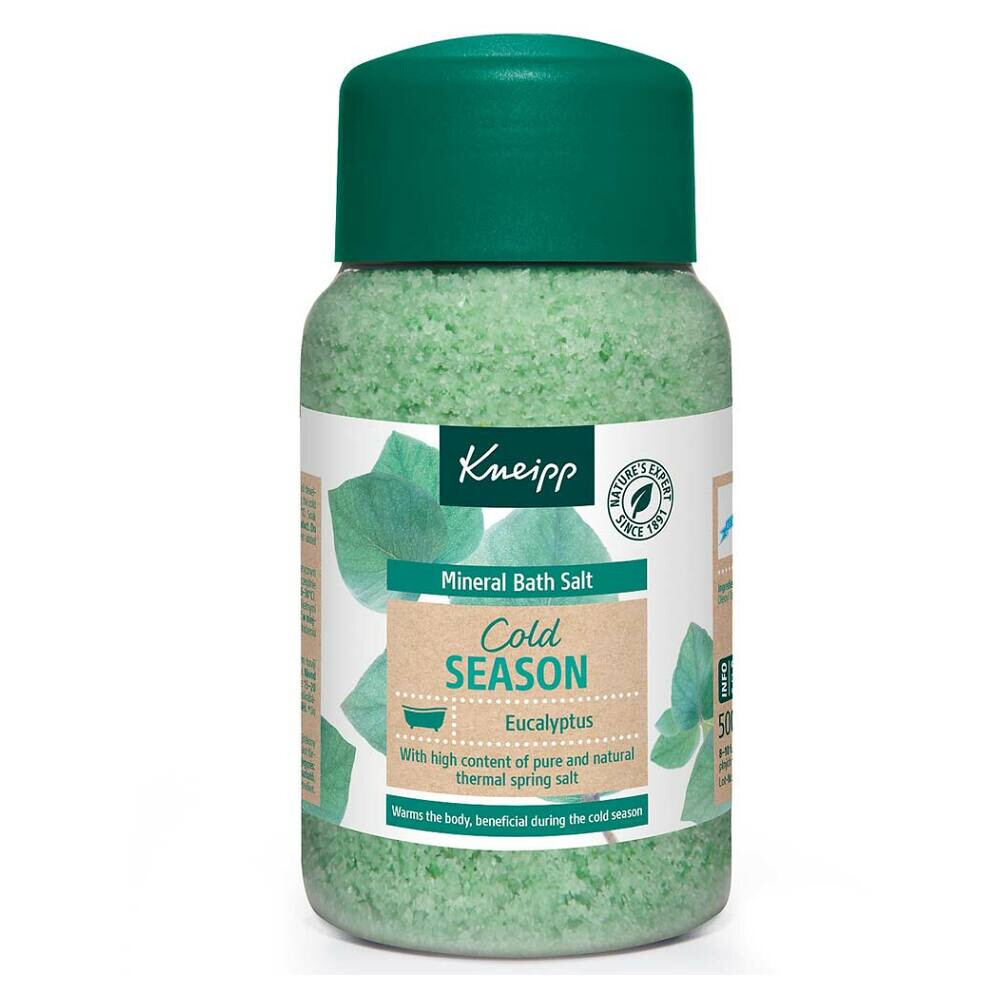 KNEIPP Soľ do kúpeľa Eukalyptus Nachladnutie 500 g