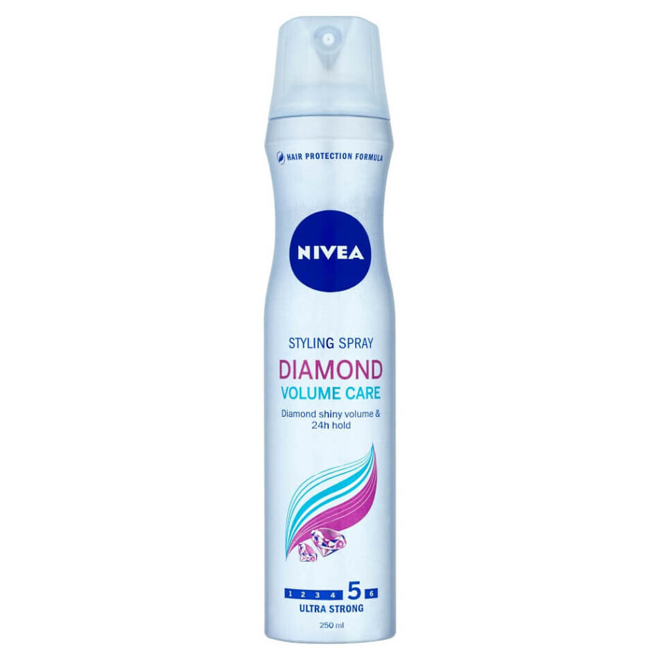 NIVEA Lak na vlasy Diamond Volume Care 250 ml