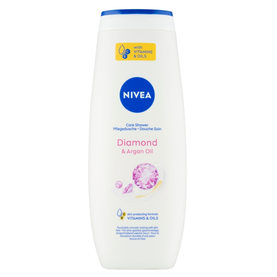 NIVEA Diamond & Argan Oil Ošetrujúci sprchový gél 500 ml