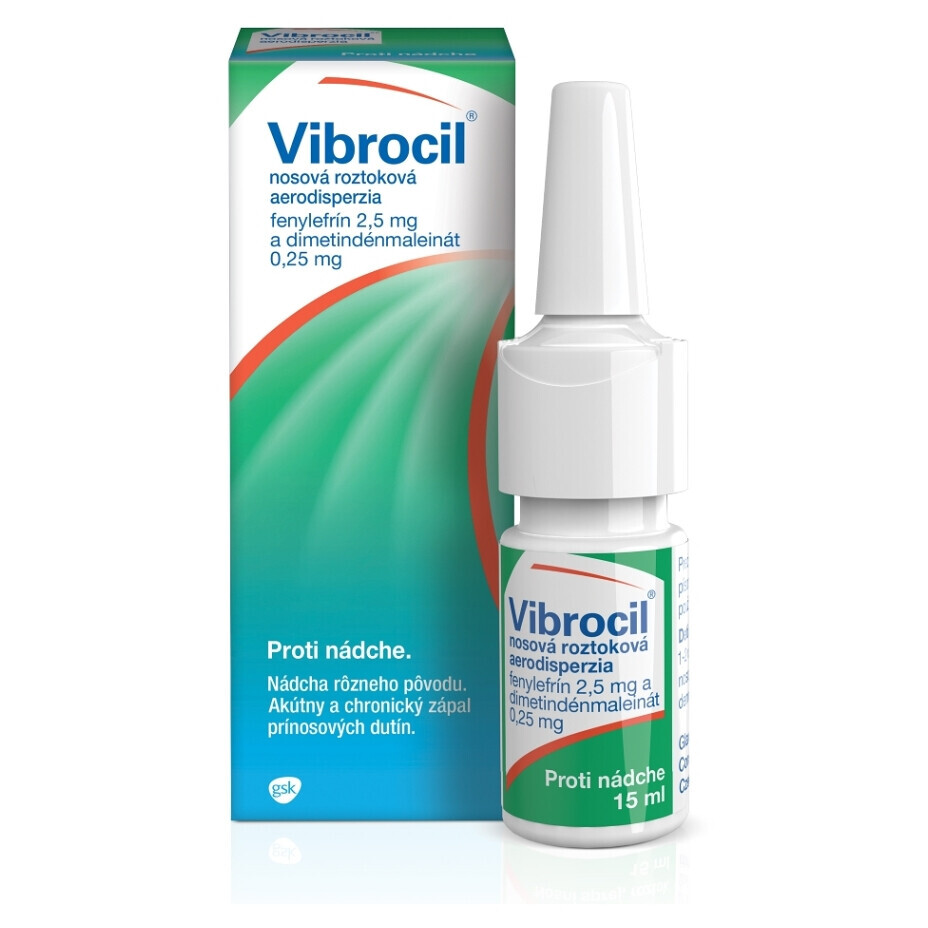VIBROCIL Nosový sprej alergická nádcha 15 ml