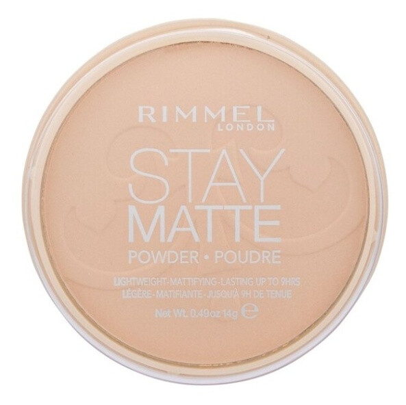 Rimmel London Stay Matte Long Lasting Pressed Powder 14g 006 Warm Beige