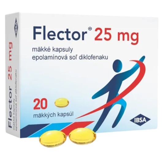 FLECTOR 25 mg 20 kapsúl