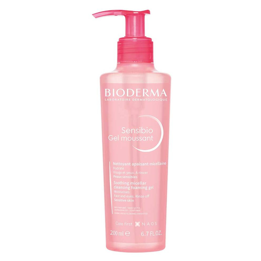 BIODERMA Sensibio Gel Moussant jemný čistiaci a odličovací gél 200 ml