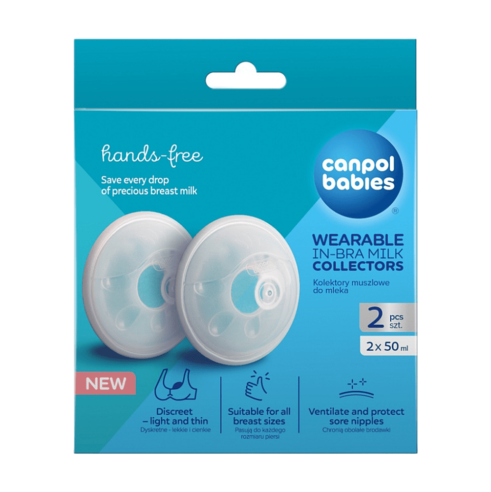 CANPOL BABIES Zberač materského mlieka 2 kusy