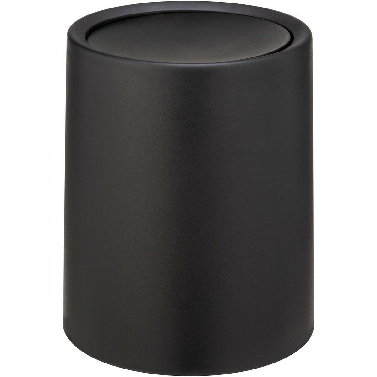 Wenko Odpadkový kôš s výkyvným vekom Atri 6 l, čierna