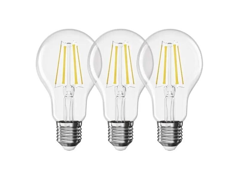 Žiarovka Filament LED E27 5,9 W biela teplá EMOS ZF5D42.3 sada 3ks