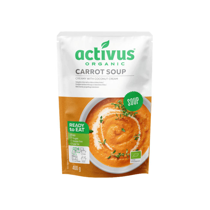 Activus BIO mrkvová krémová polievka 400 g