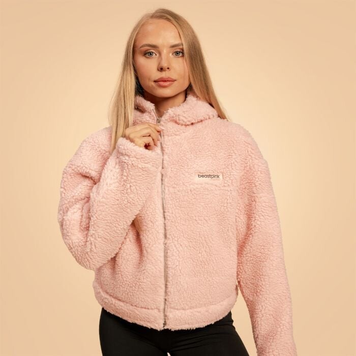 BeastPink Dámska bunda Hoodie Bliss Pink  XLXL