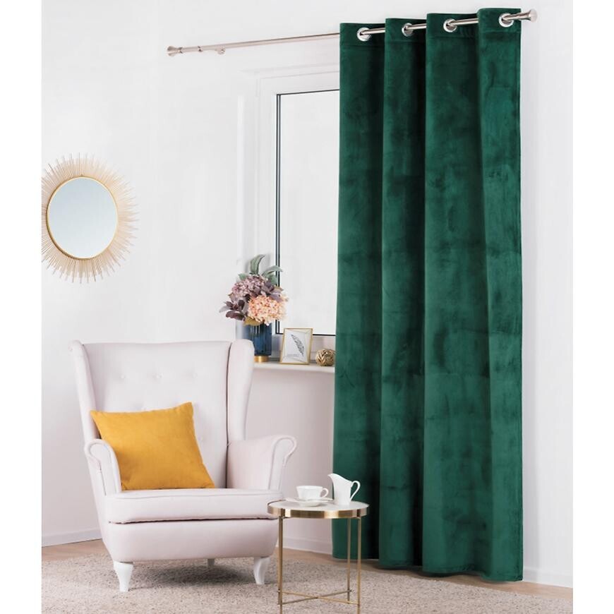 Závesová látka V66/39/zelená /280 cm (Tovar na mieru)