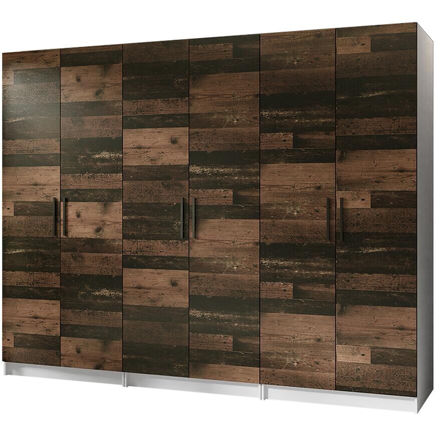 Skriňa X3 Gold 2d Biela/Old Style