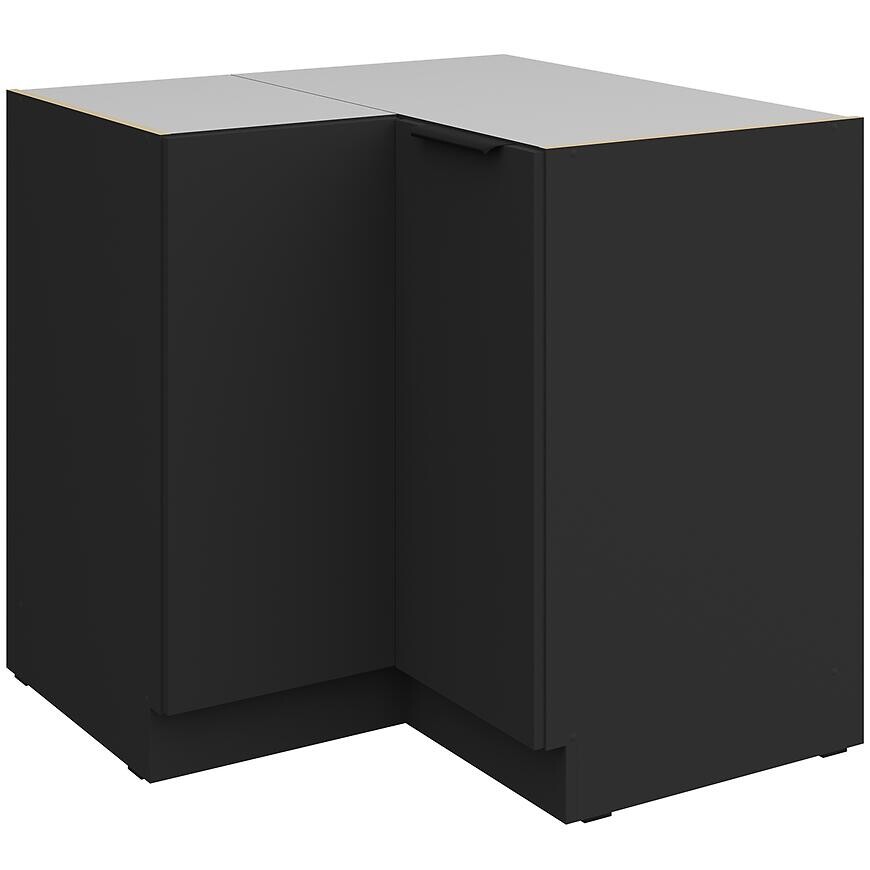 Kuchynská skrinka Aria-Bl/Bl Anti Fingerprint 90x90 Dn 2f Bb